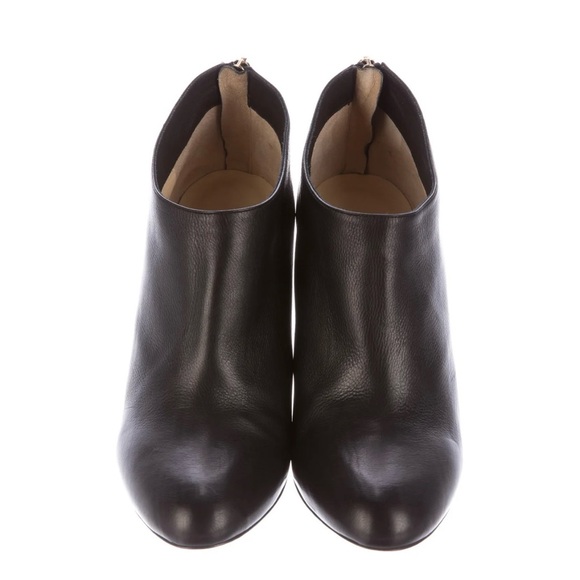 Jimmy Choo Mendez Leather Booties Size: 9.5IT 39.5